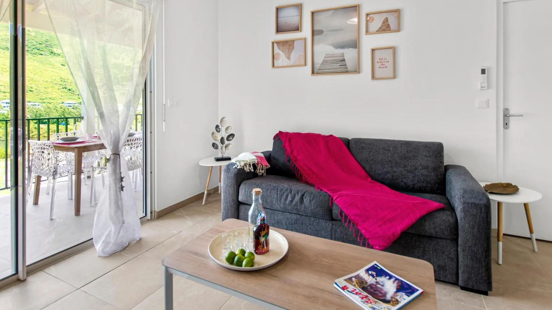 Apartment Vue Mer Ilet Pinel - Appartement 4P 1Ch Cul de Sac